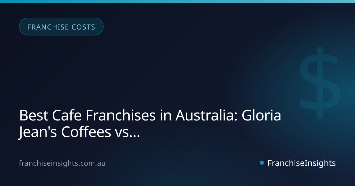 Best Cafe Franchises in Australia: Gloria Jean's Coffees vs Jamaica Blue (2026)
